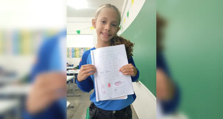 Confira os registros do trabalho em sala de aula.