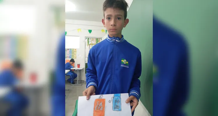 Confira os registros do trabalho em sala de aula.