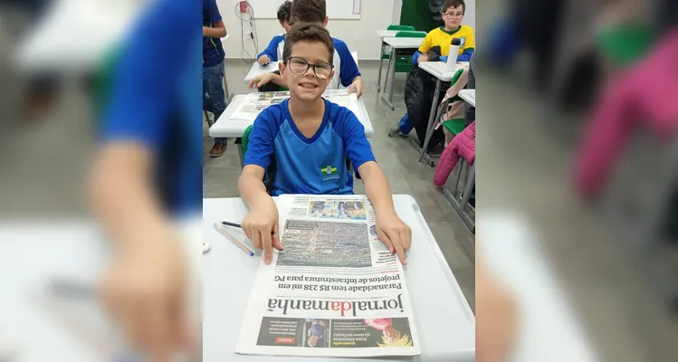 Confira os registros do trabalho em sala de aula.