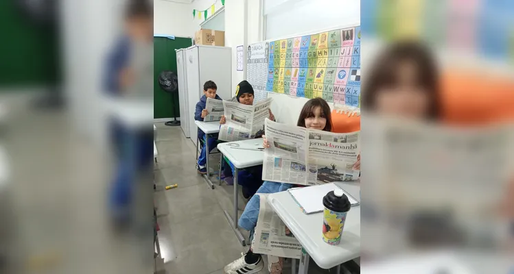 Confira os registros do trabalho em sala de aula.