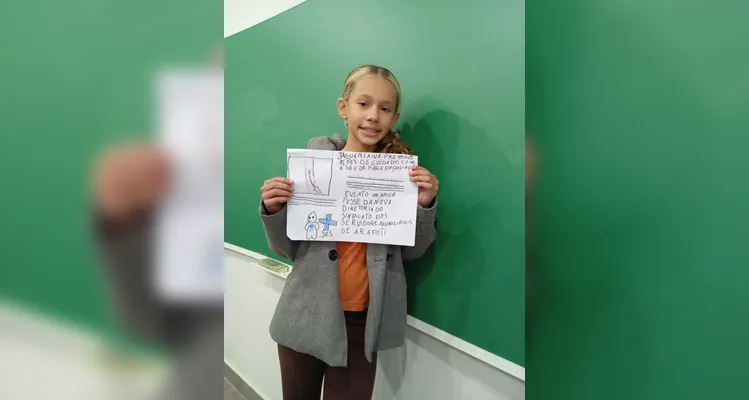 Confira os registros do trabalho em sala de aula.