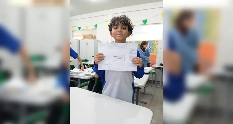 Confira os registros do trabalho em sala de aula.