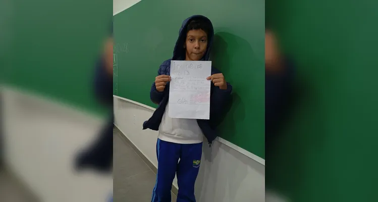 Confira os registros do trabalho em sala de aula.