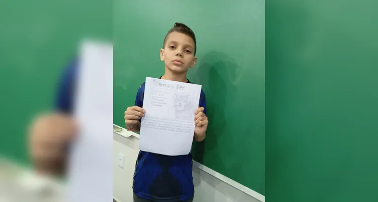 Confira os registros do trabalho em sala de aula.