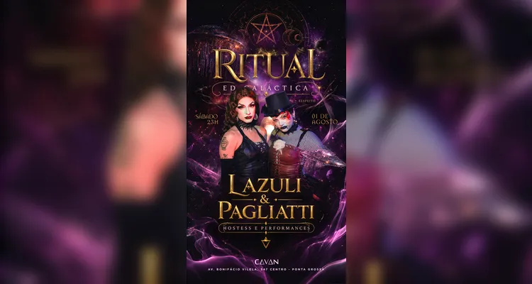 RITUAL retorna com edição 'GALÁCTICA' após estreia de grande sucesso em PG