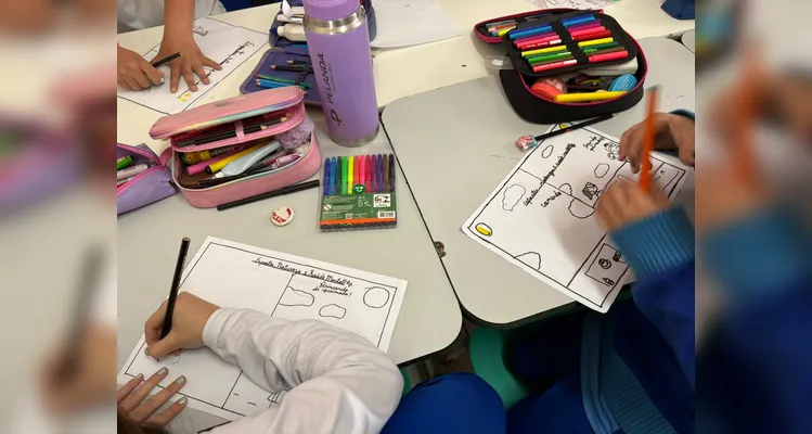 Confira a série de registros do amplo trabalho realizado dentro e fora da sala de aula.
