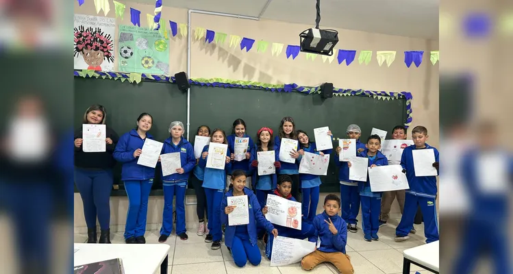 Confira a série de registros do amplo trabalho dos alunos em sala de aula.