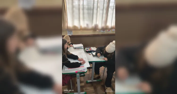 Confira a série de registros do amplo trabalho realizado em sala de aula.