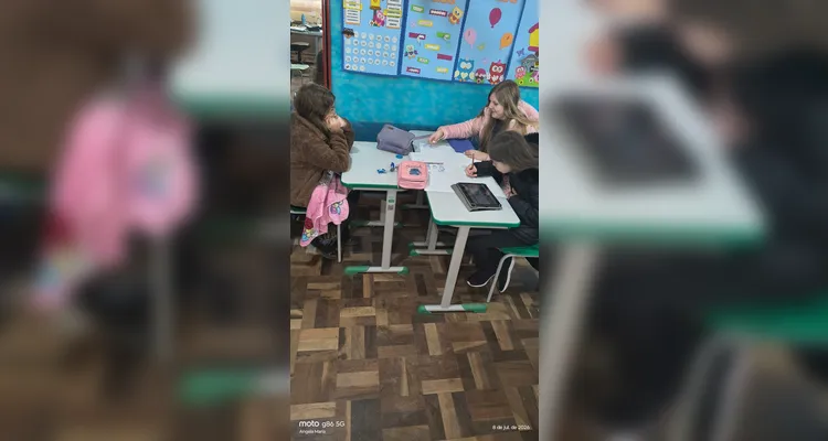 Confira a série de registros do amplo trabalho realizado em sala de aula.