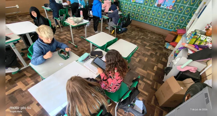 Confira a série de registros do amplo trabalho realizado em sala de aula.