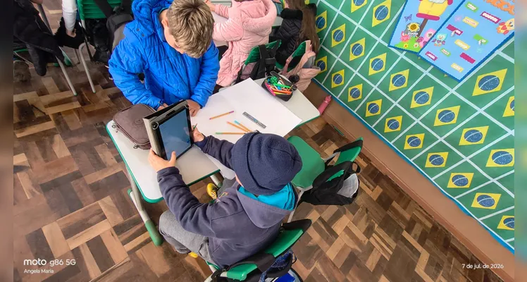 Confira a série de registros do amplo trabalho realizado em sala de aula.
