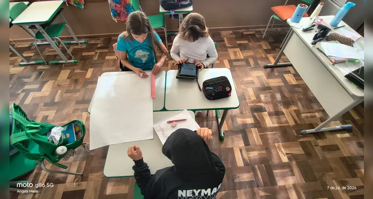 Confira a série de registros do amplo trabalho realizado em sala de aula.