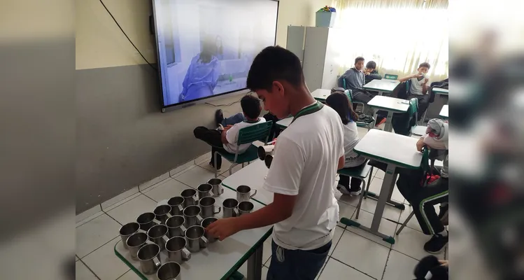 Confira a série de registros dentro e fora da sala de aula.