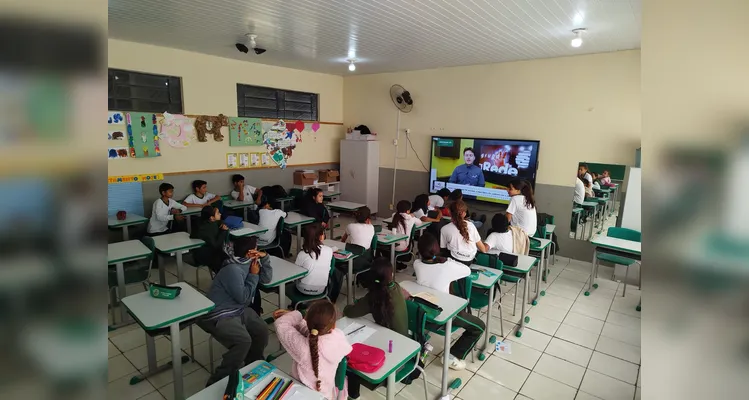 Confira a série de registros dentro e fora da sala de aula.