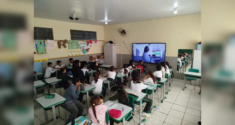 Confira a série de registros dentro e fora da sala de aula.
