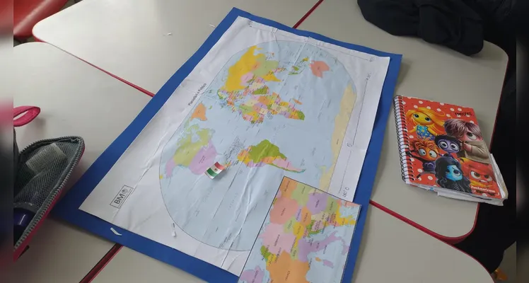 Confira a série de registros do amplo trabalho em sala de aula.