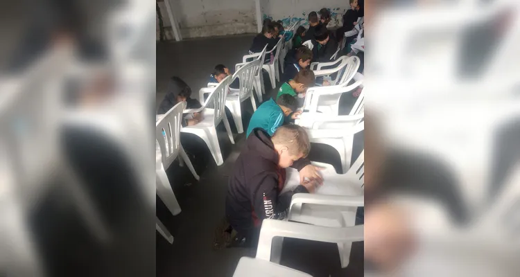 Confira os registros da proposta realizada com os educandos.