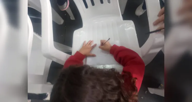Confira os registros da proposta realizada com os educandos.