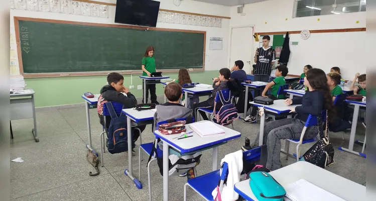 Confira os registros da ampla proposta em sala de aula.