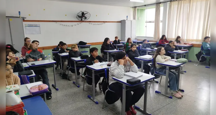 Confira os registros da ampla proposta em sala de aula.
