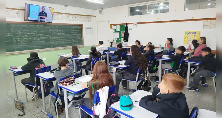 Confira os registros da ampla proposta em sala de aula.