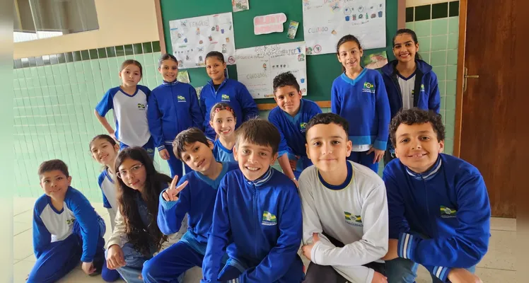 Confira a série de registros do trabalho dos alunos.