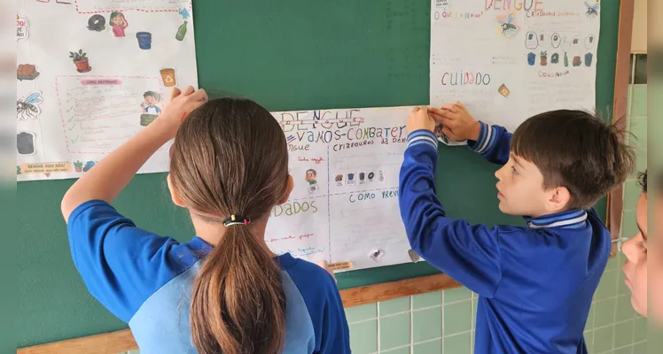 Confira a série de registros do trabalho dos alunos.