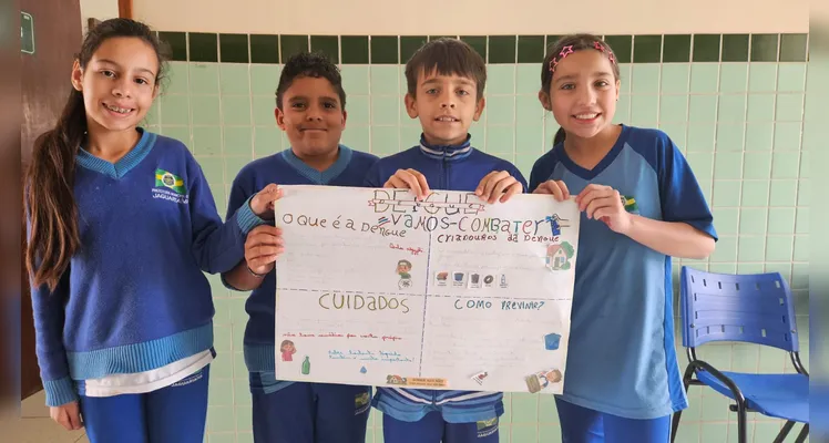 Confira a série de registros do trabalho dos alunos.