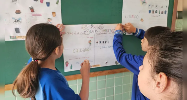 Confira a série de registros do trabalho dos alunos.