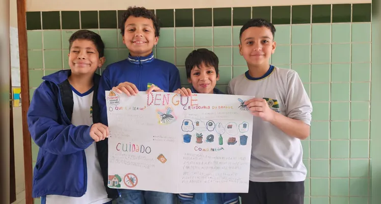 Confira a série de registros do trabalho dos alunos.