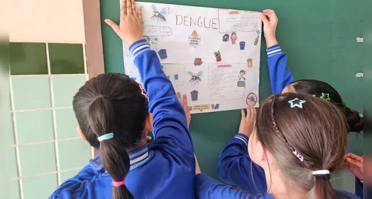 Confira a série de registros do trabalho dos alunos.