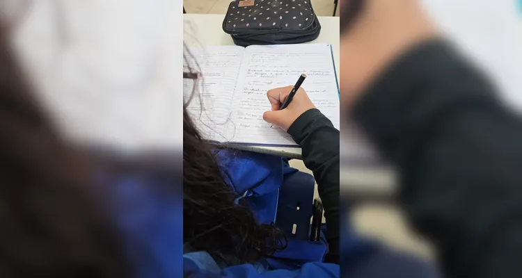 Confira a série de registros do trabalho dos alunos.