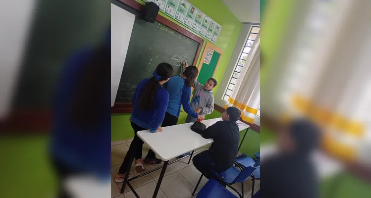 Confira os registros do amplo trabalho em sala de aula.
