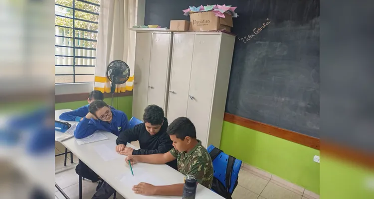 Confira os registros do amplo trabalho em sala de aula.