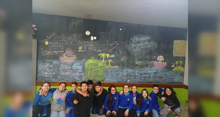 Confira os registros do amplo trabalho em sala de aula.