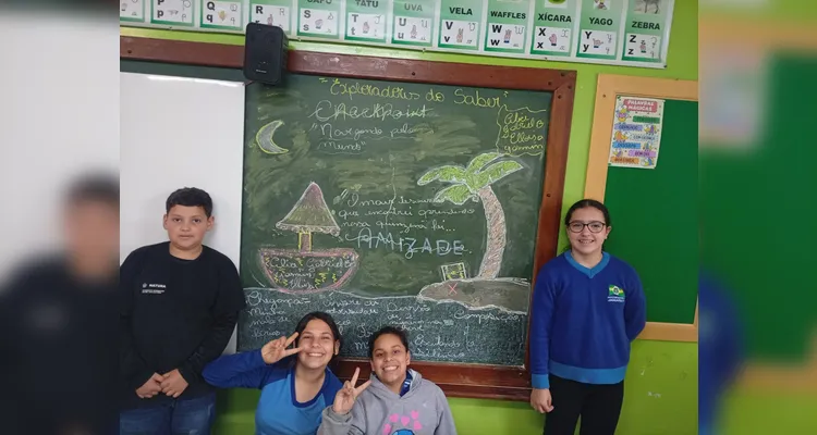 Confira os registros do amplo trabalho em sala de aula.