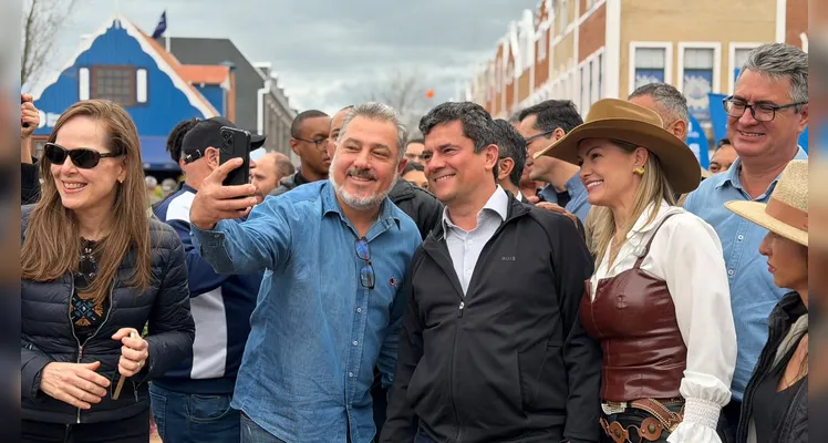 Visita integrou a agenda do candidato nesta quinta