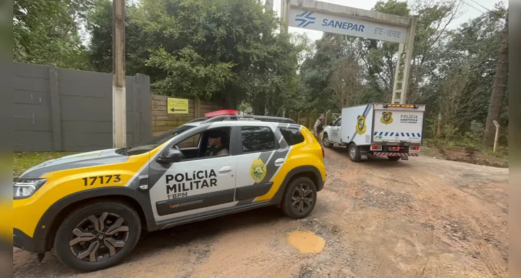 Feto de cinco meses é encontrado na estação de tratamento de esgoto em PG