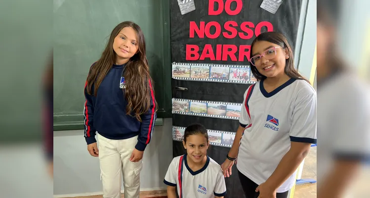 Confira a série de registros do trabalho dos alunos.