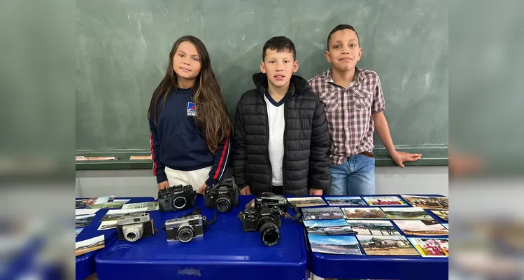 Confira a série de registros do trabalho dos alunos.