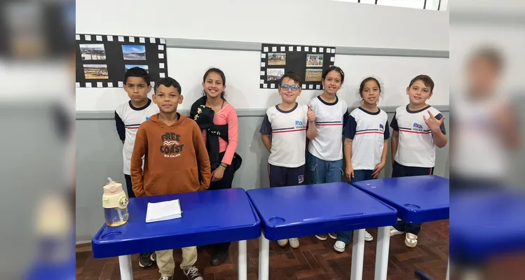 Confira a série de registros do trabalho dos alunos.