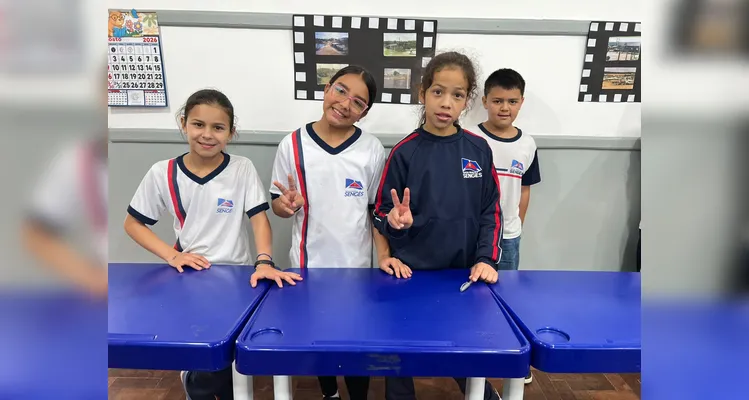 Confira a série de registros do trabalho dos alunos.
