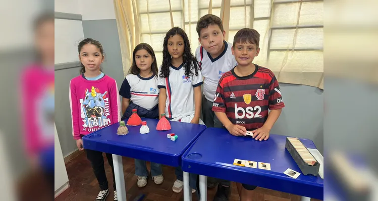 Confira a série de registros do trabalho dos alunos.