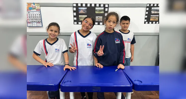 Confira a série de registros do trabalho dos alunos.