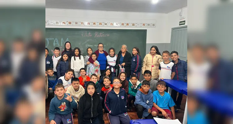 Confira a série de registros do trabalho dos alunos.