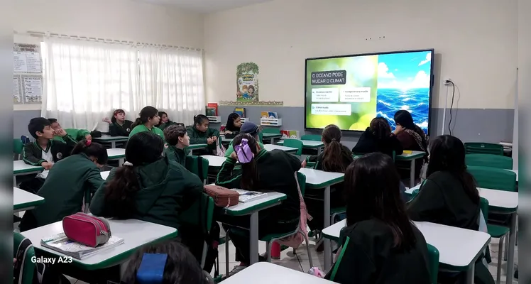 Confira os registros da ampla proposta em sala de aula.