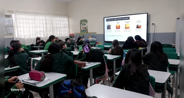 Confira os registros da ampla proposta em sala de aula.