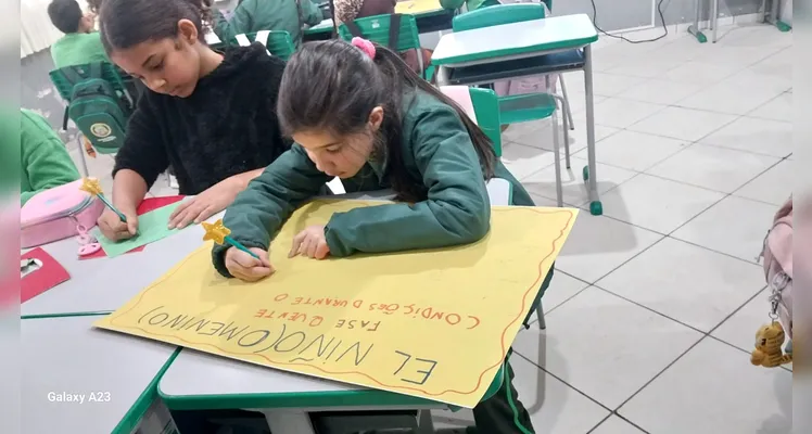 Confira os registros da ampla proposta em sala de aula.