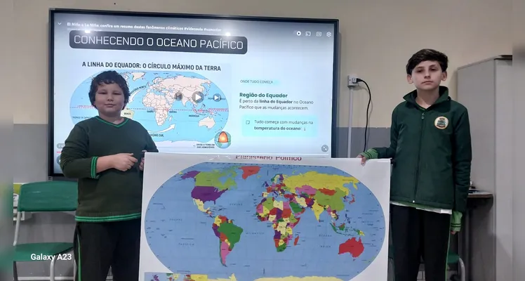 Confira os registros da ampla proposta em sala de aula.