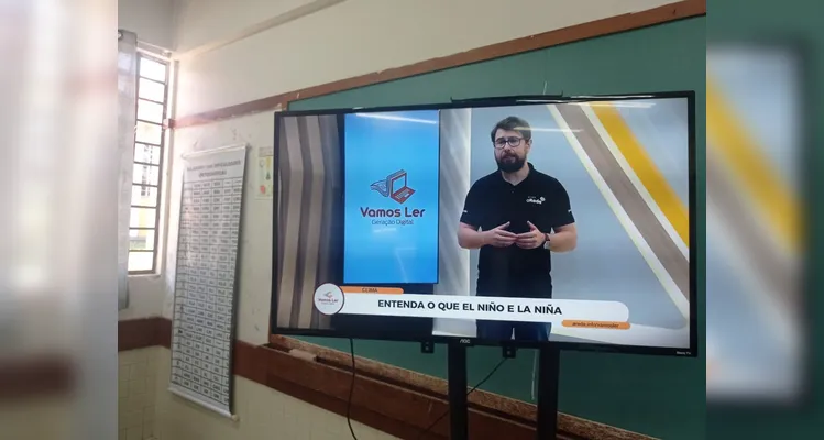 Veja os registros do trabalho em sala de aula.